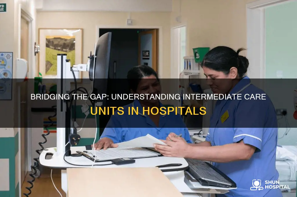 what is between a regular hospital room and icu