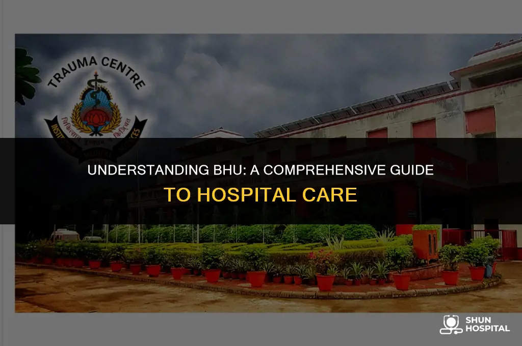 what is bhu in hospital