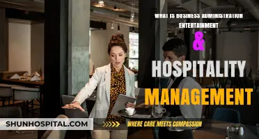 Business of Entertainment & Hospitality: Admin's Role