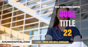 California's Hospital Code Title 22: Understanding the Regulations