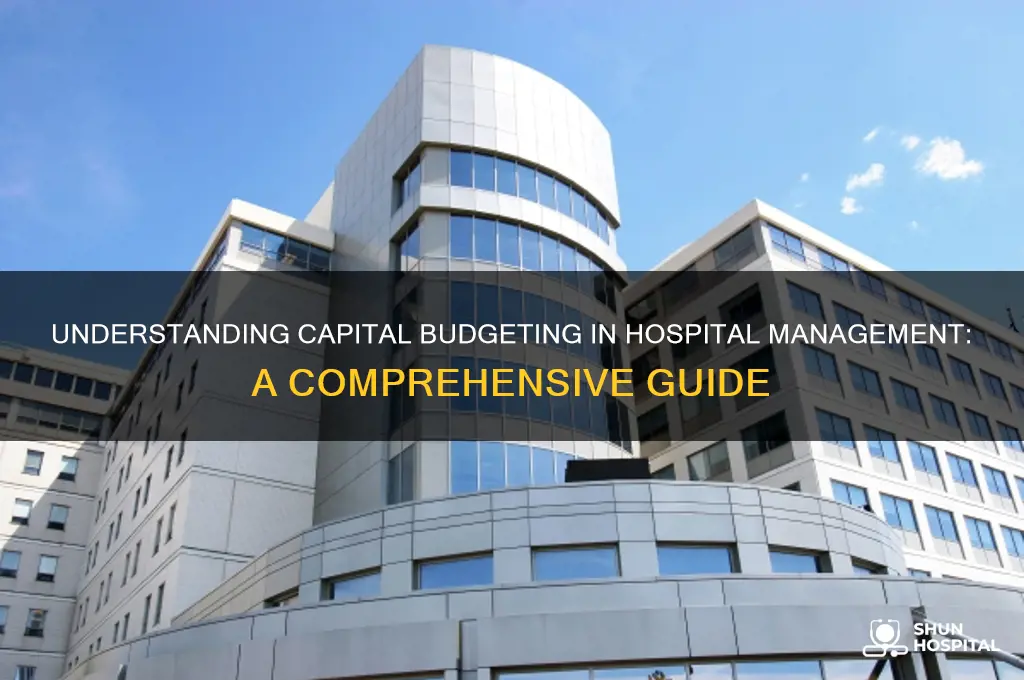 what is captial budget for hospitals trackid sp-006