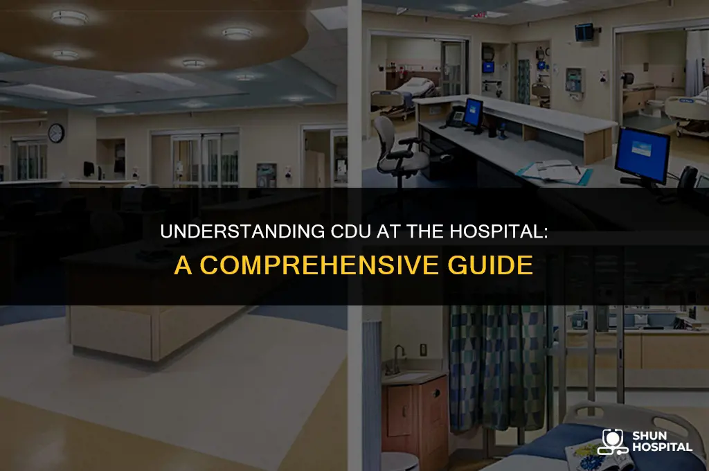 what is cdu at hospital