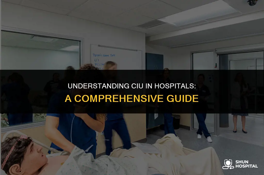 what is ciu in hospital
