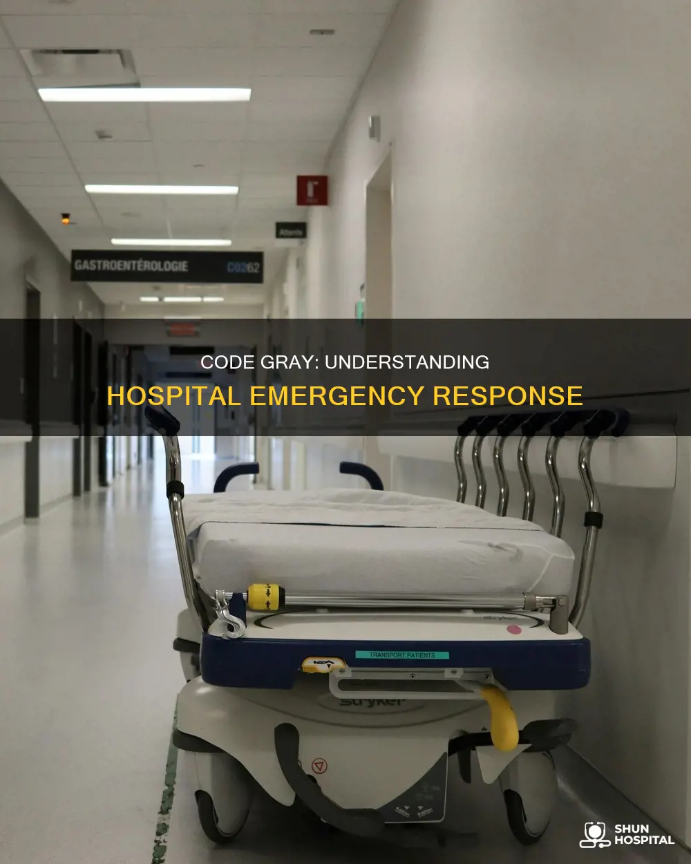 what is code gray at the hospital