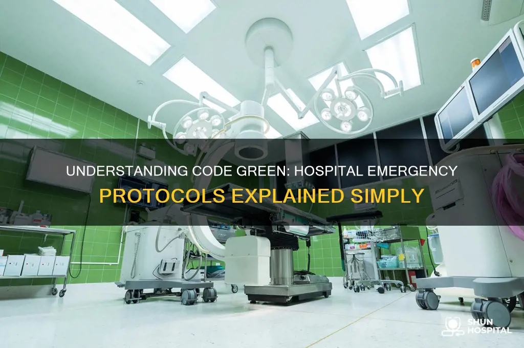 what is code green hospital