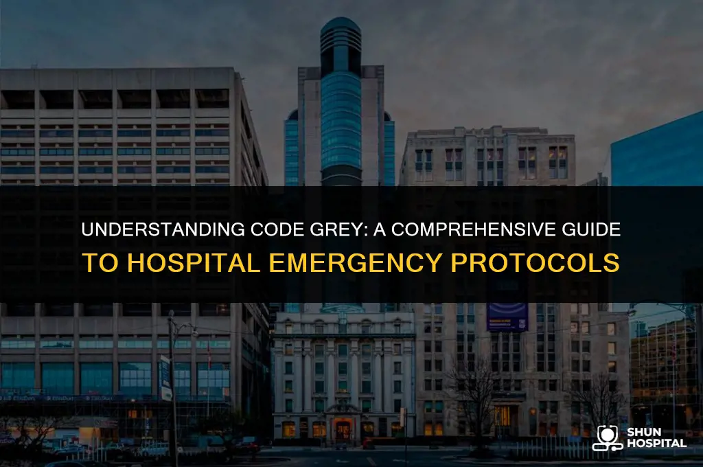 what is code grey hospital