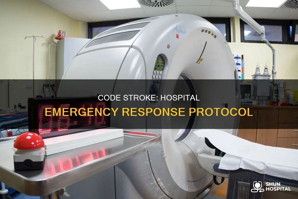 what is code stroke in a hospital