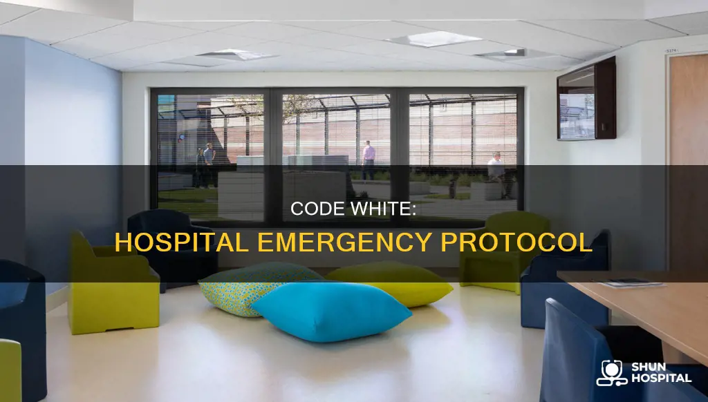what is code white at a hospital