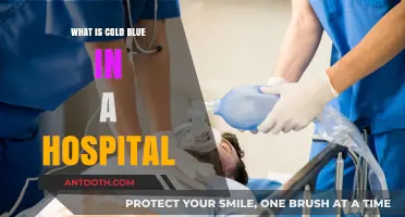 The Hospital's Cold Blue: A Calming and Sterile Environment