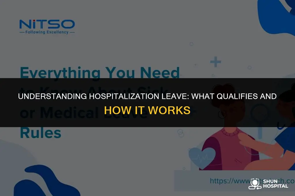 what is considered hospitalization leave