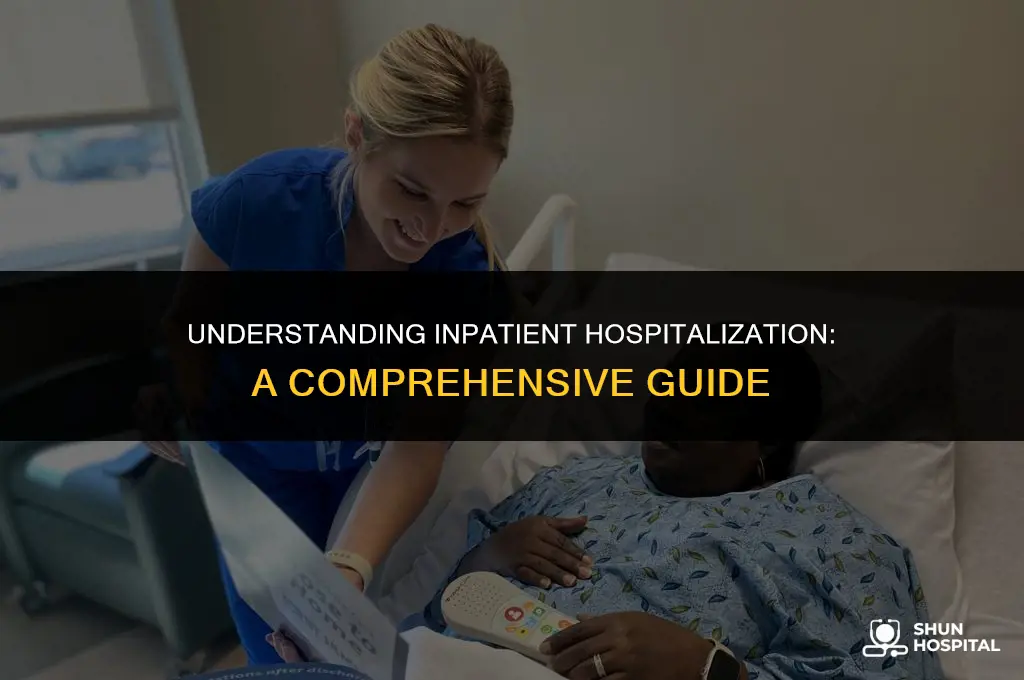 what is considered inpatient hospitalization