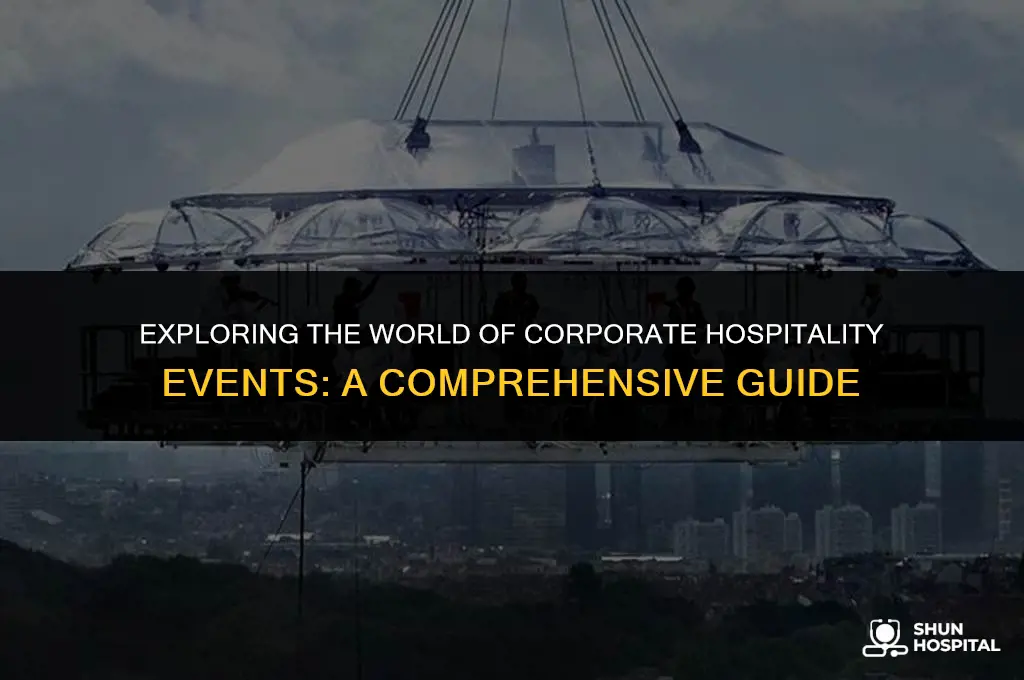 what is corporate hospitality events