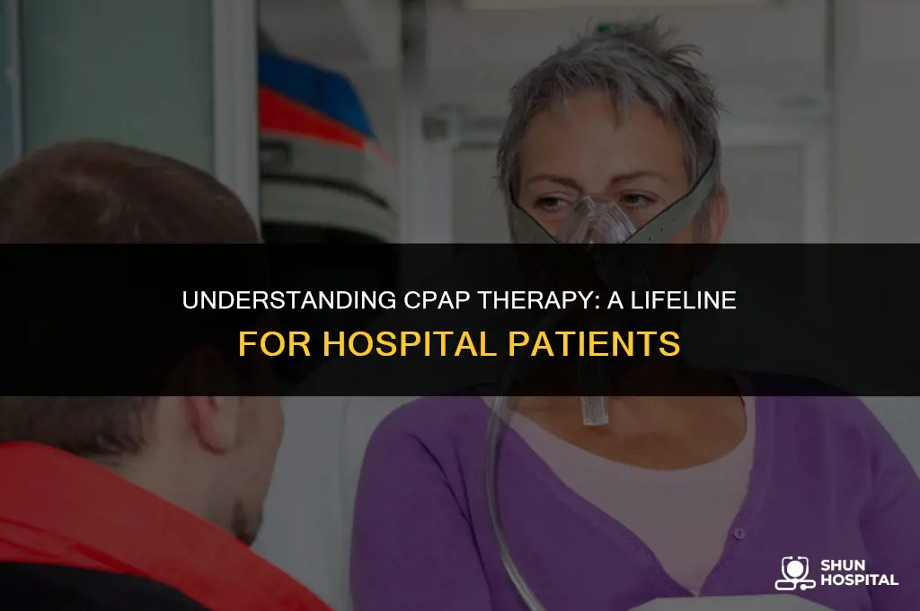 what is cpap in hospital
