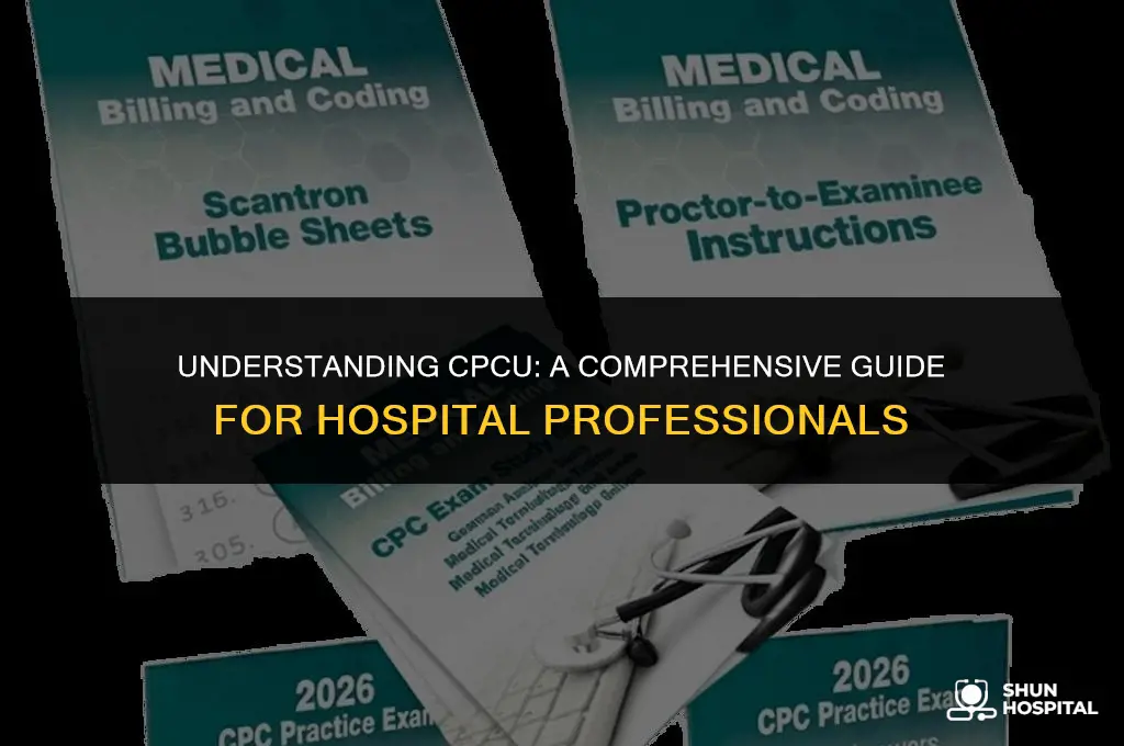 what is cpcu in hospital