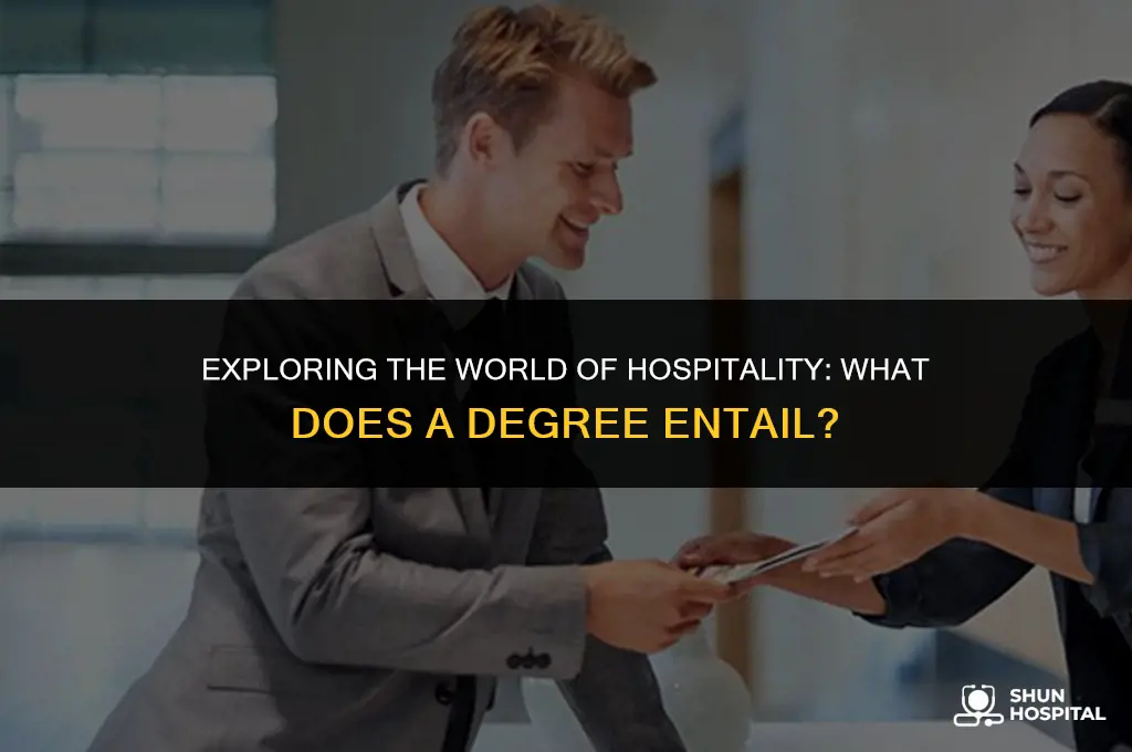 what is degree in hospitality