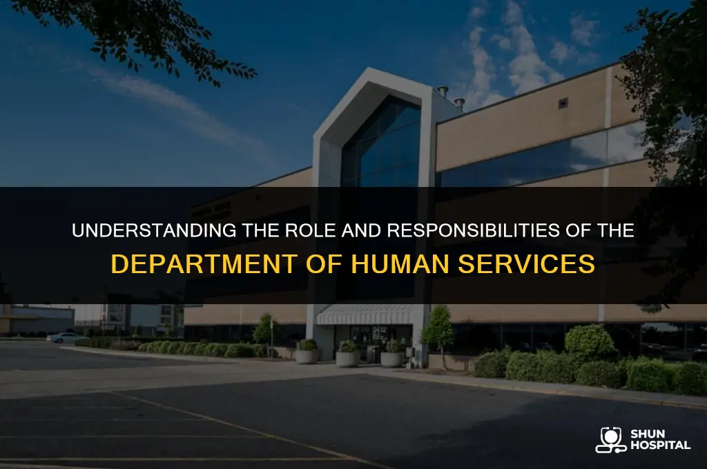 what is department of human services