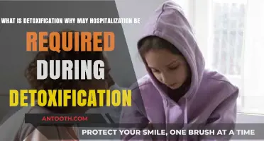 Detoxification Explained: When and Why Hospitalization Becomes Necessary