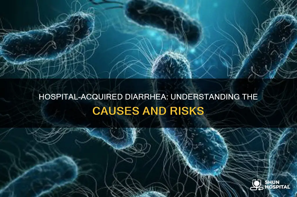 what is diarrhea you catch from a hospital called