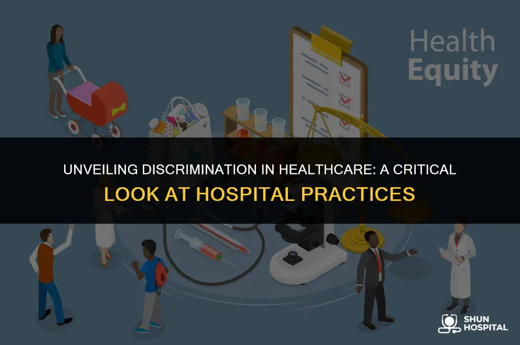 what is discrimination in hospital