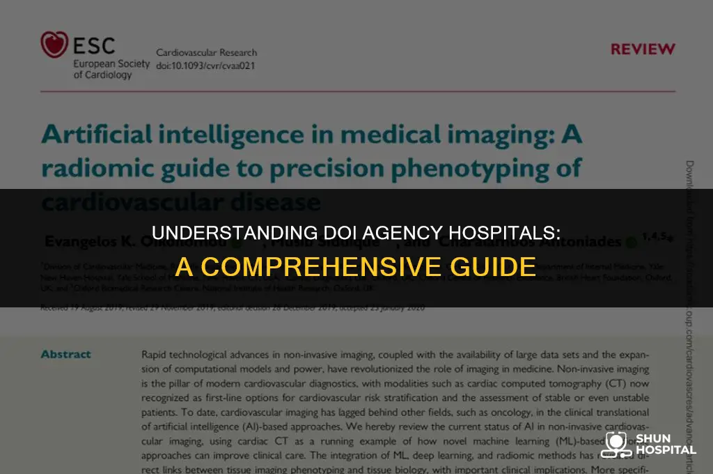 what is doi agency hospital
