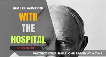 Dr. Langrock's Hospital Role: Unveiling His Official Medical Title
