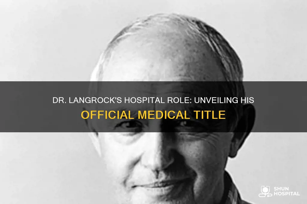 what is dr langrock