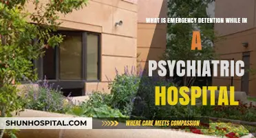 Understanding Emergency Detention in Psychiatric Hospitals: Process and Rights