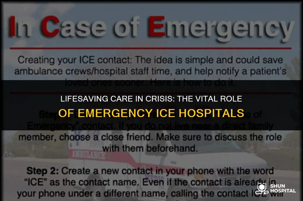 what is emergency ice hospital