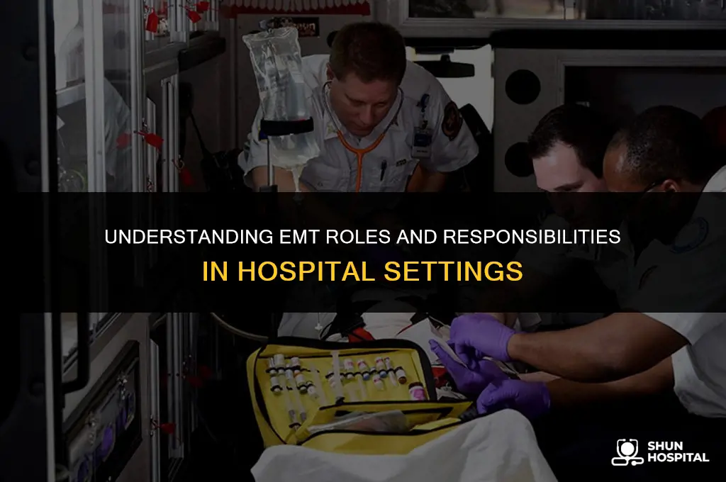 what is emt in hospital