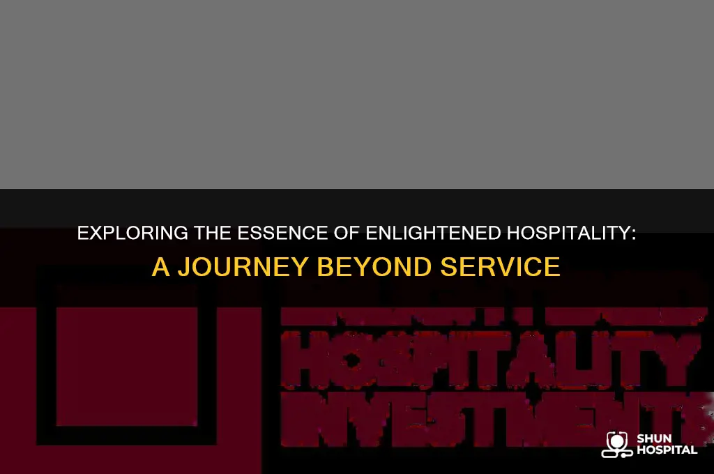 what is enlightened hospitality