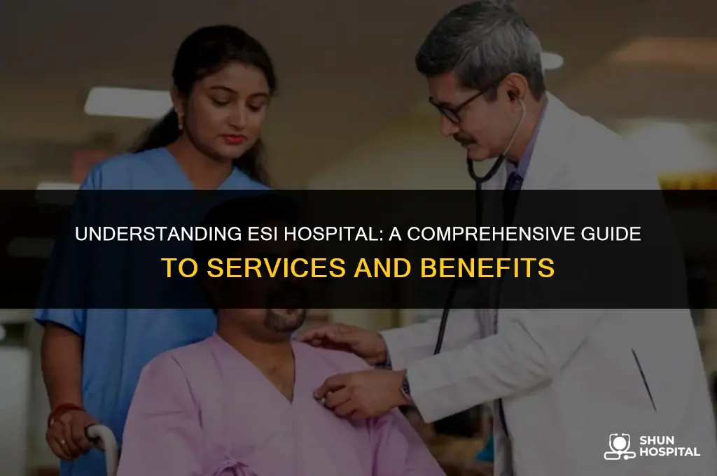 what is esi hospital