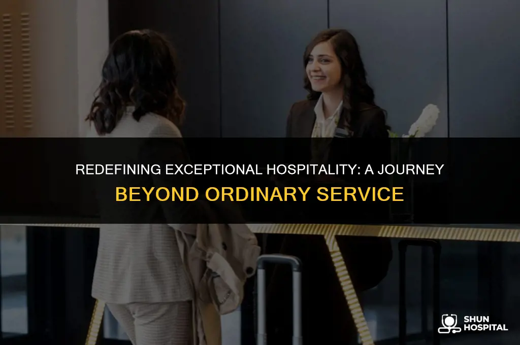 what is exceptional hospitality