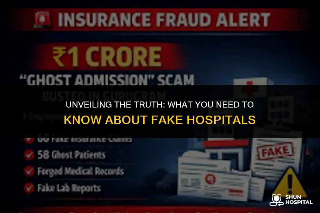 what is fake hospital