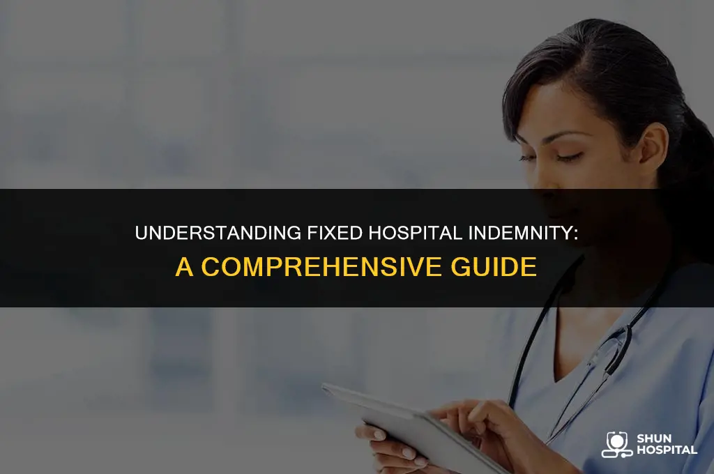 what is fixed hospital indemnity