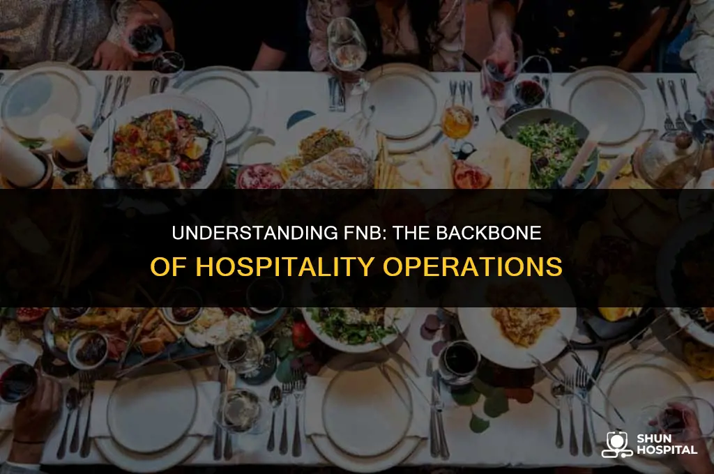 what is fnb in hospitality