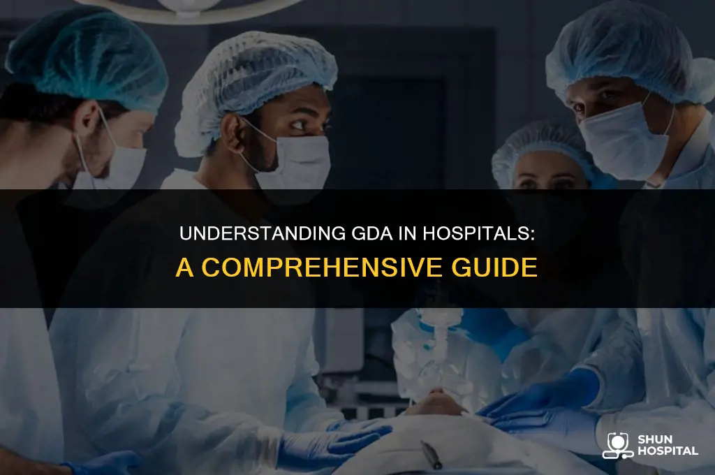 what is gda in hospital