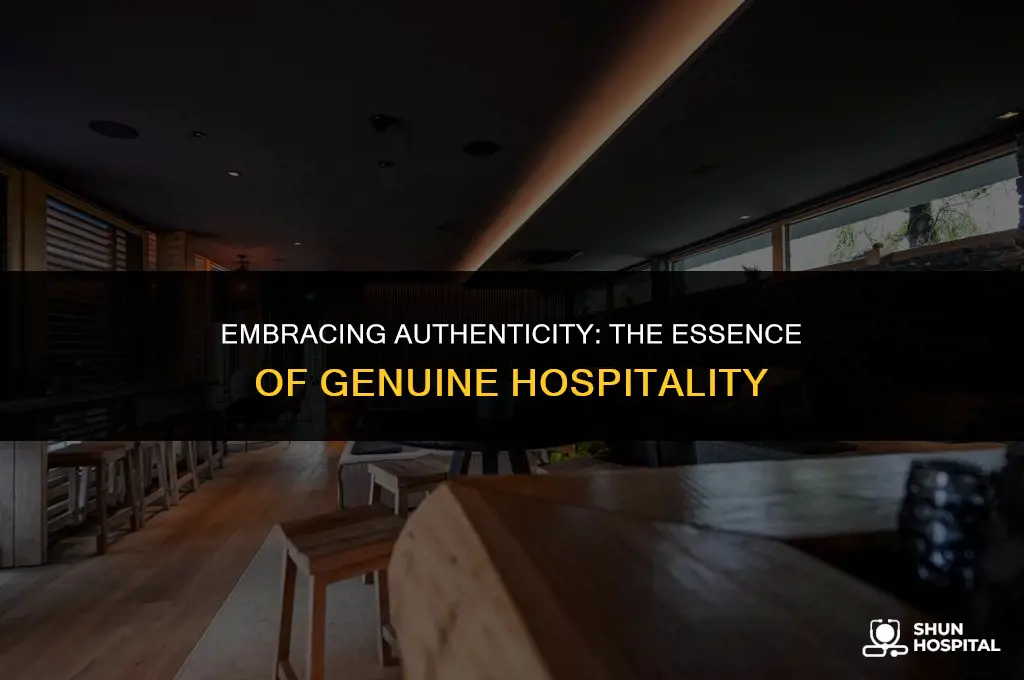 what is genuine hospitality