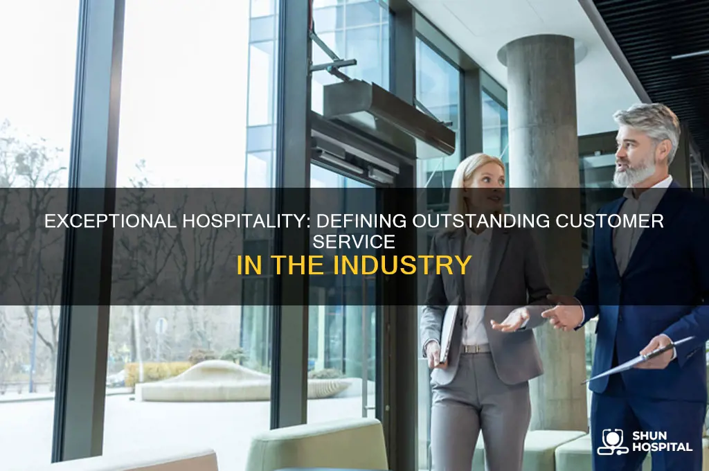 what is good customer service in the hospitality industry