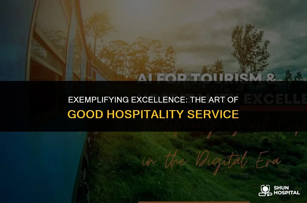 what is good hospitality service