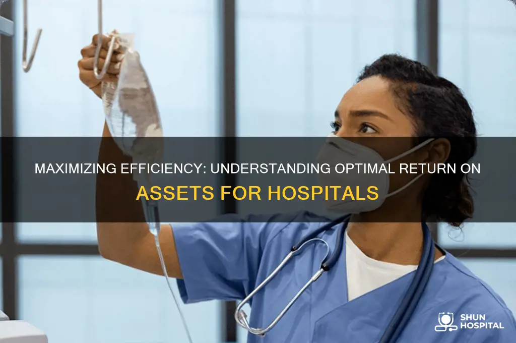 what is good return on assets for a hospital