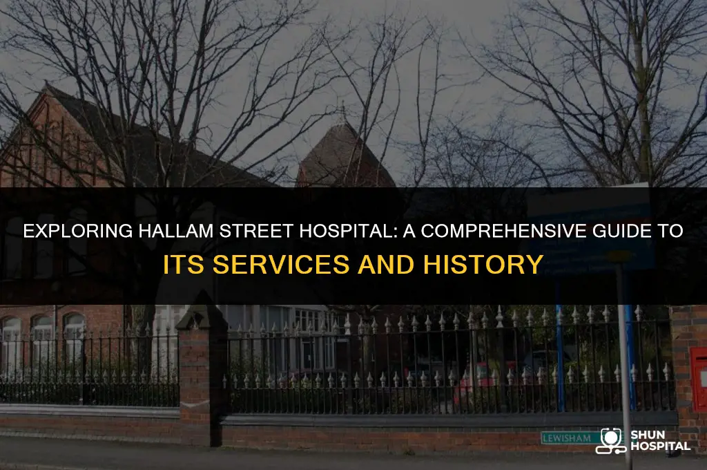 what is hallam street hospital