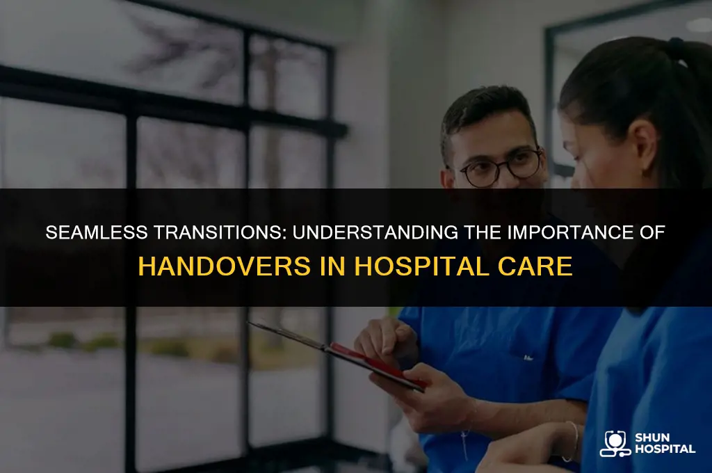 what is handover in hospital