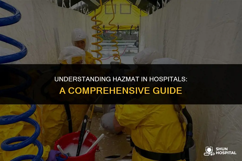 what is hazmat in hospital