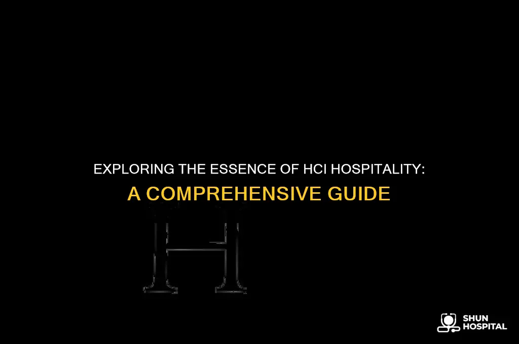 what is hci hospitality