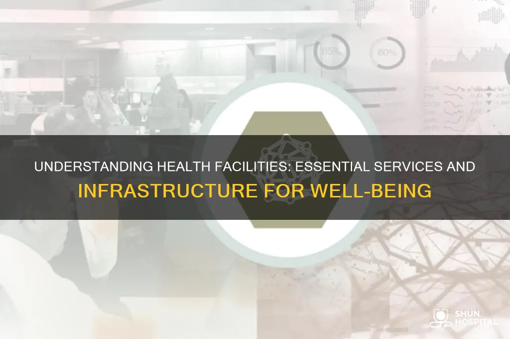 what is health facilities