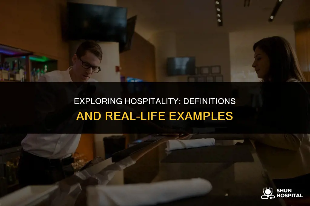 what is hospitable and example