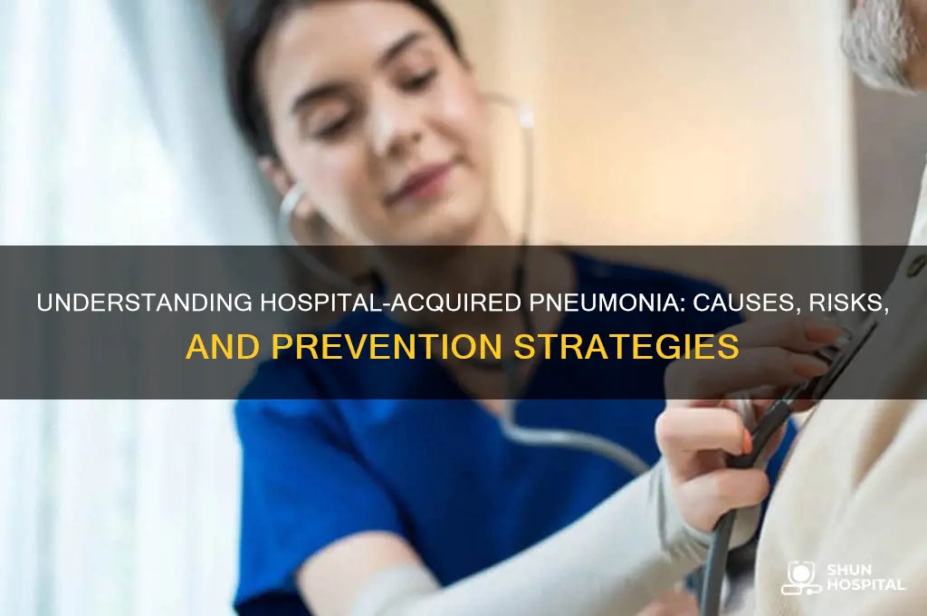 what is hospital acquired pneumonia