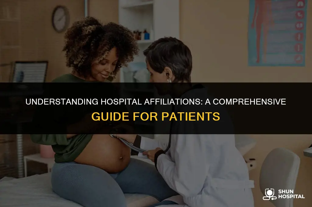 what is hospital affiliation