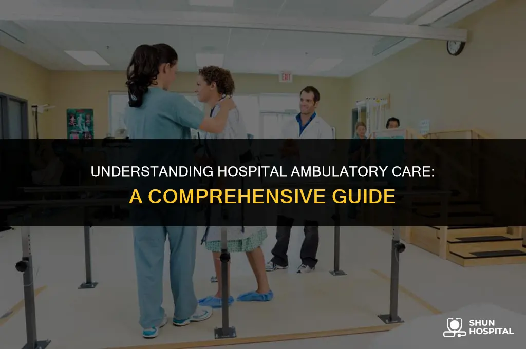 what is hospital ambulatory care