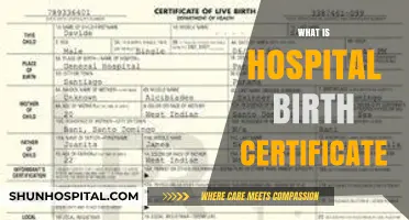 Understanding Hospital Birth Certificates: A Comprehensive Guide